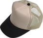 Mesh black khaki khaki