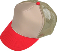 Mesh red khaki khaki