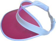 Transparent Visor pink